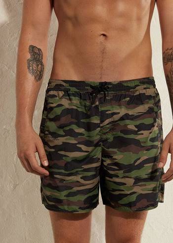 Calzedonia Formentera Badehose Herren Grün | AT2934UT