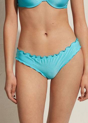 Calzedonia Formentera Bikinihosen Damen Türkis | AT1380TV