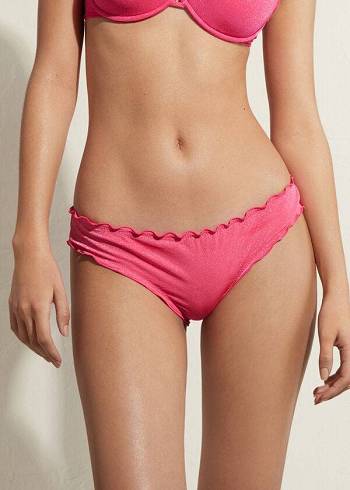 Calzedonia Formentera Bikinihosen Damen Fuchsie | AT1383IS