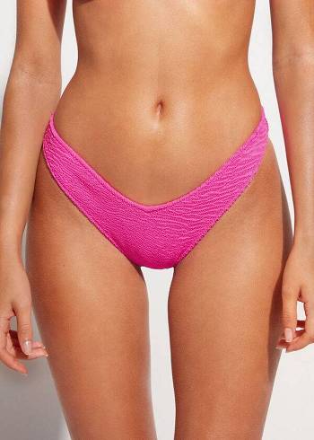 Calzedonia High Cut V-shaped Brazilian Miami Bikinihosen Damen Rosa | AT1399BC