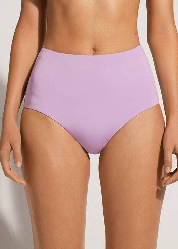 Calzedonia High Shaper Taille Indonesia Eco Bikinihosen Damen Lila | AT1404EX
