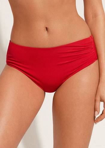 Calzedonia High Taille Indonesia Eco Bikinihosen Damen Bordeaux | AT1434UT