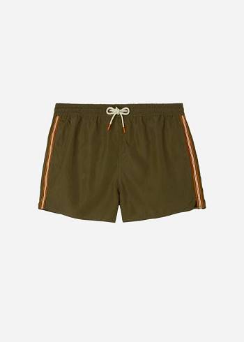 Calzedonia Ibiza Eco Badehose Herren Grün | AT2932OR